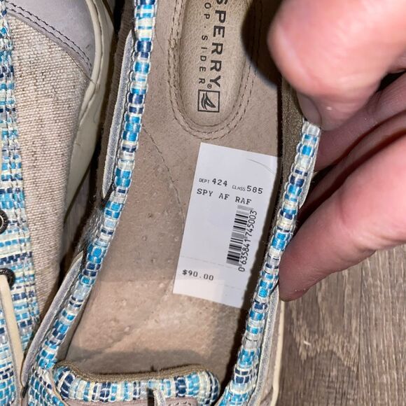 Sperry Top-Sider Angelfish Rafia slip On size 8M - Picture 4 of 9